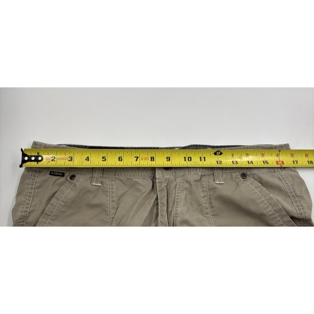 Kuhl Women's 10 Brown Cotton Hiking Straight Cropped Pants - Picture 4 of 6